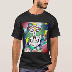 T-shirt Dessin crâne Hommes
