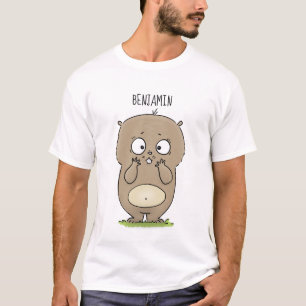 T-shirt Dessin d'adorable hamster