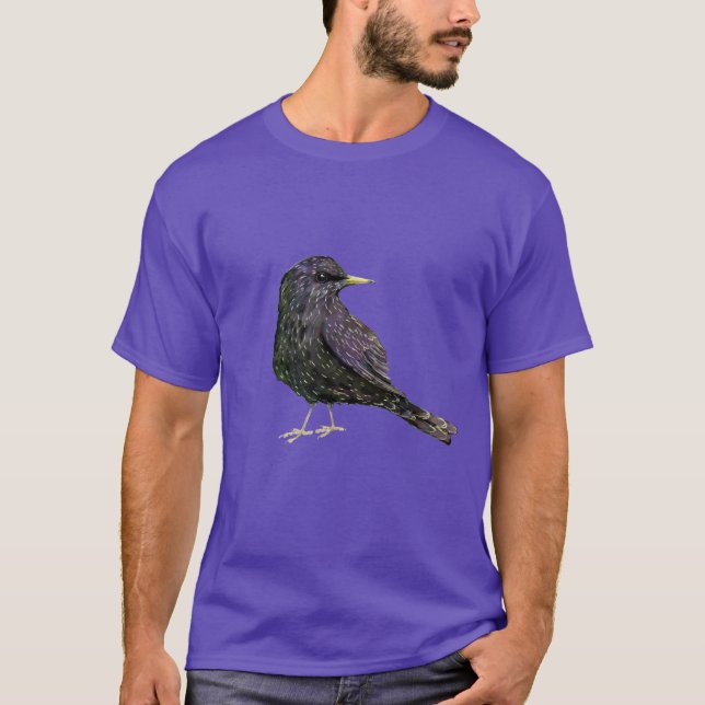 T-shirt Dessin d'aquarelle d'une étoile (Devant)