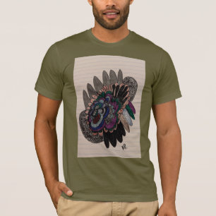 T-Shirt Dessin d'Art Abstrait