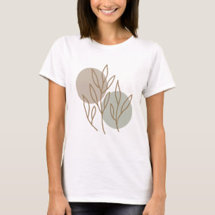 T-shirt Dessin d'art minimaliste Abstrait