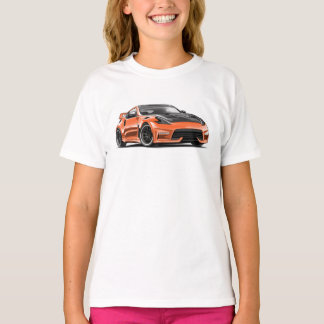 T-shirt dessin de 370z sur porte-clés pour les passionnés