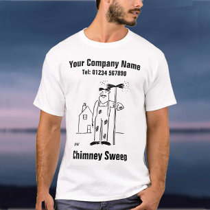 T-shirt Dessin de Balayage de Chimney pour personnaliser