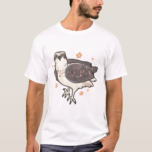 T-shirt Dessin de balbuzard (Devant)