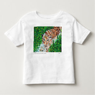 T-Shirt : Dessin de bébé d'un tigre