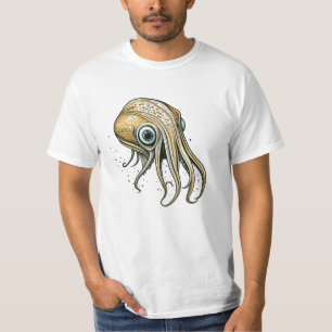 T-shirt Dessin de calmar drôle en ligne
