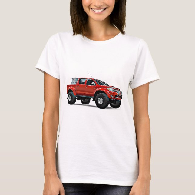 T-shirt Dessin de camion Hilux Explorer (Devant)