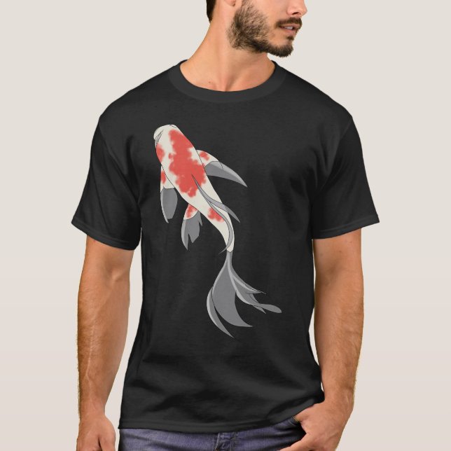 T-shirt Dessin de carpe (Devant)