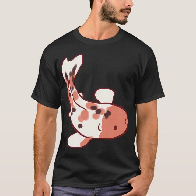 T-shirt Dessin de carpe koï (Devant)
