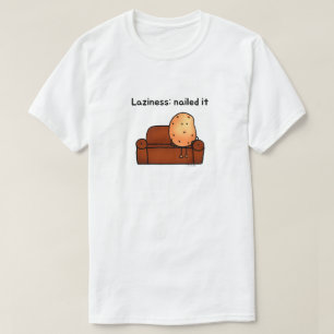 T-shirt Dessin de carte animée drôle de pomme de terre par
