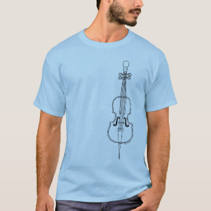 T-shirt Dessin de cello