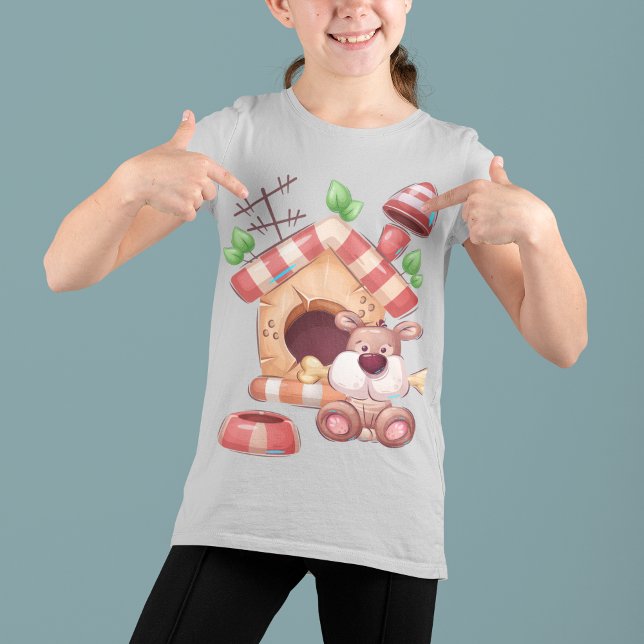 T-Shirt Dessin de chien (Dog Cartoon T-Shirt)