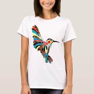 T-shirt dessin de colibri