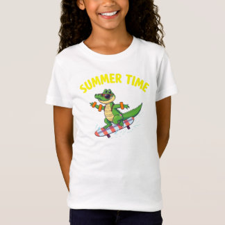 T-Shirt Dessin de crocodile Cool