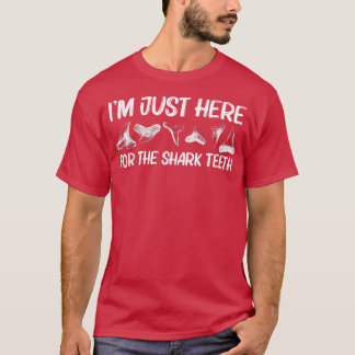 T-shirt Dessin de dents de requin drôle pour hommes femmes