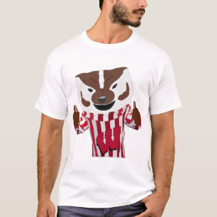 T-shirt Dessin de dessin de blaireau Bucky