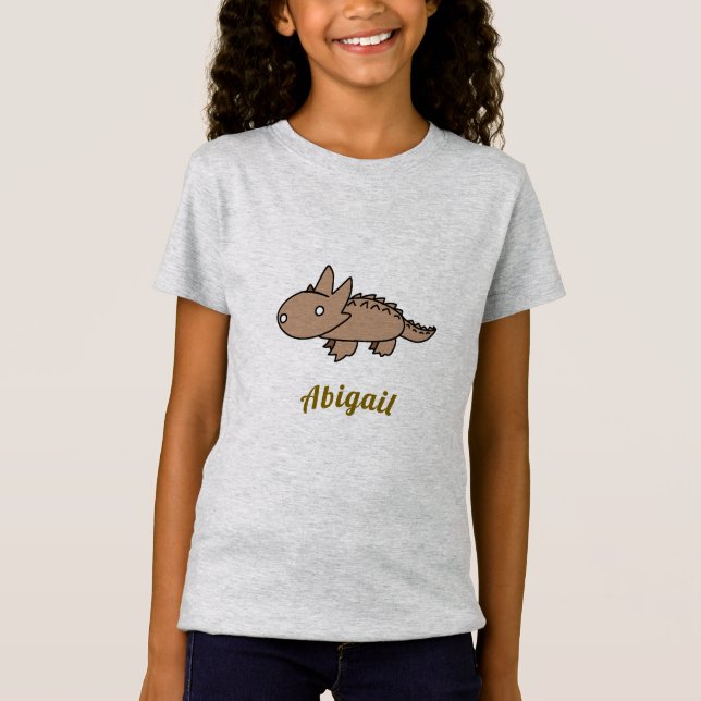 T-Shirt Dessin de dessin de lizard Tan Thorne (Devant)