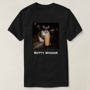 T-shirt Dessin de dicton de sagesse de noix d'écureuil drô