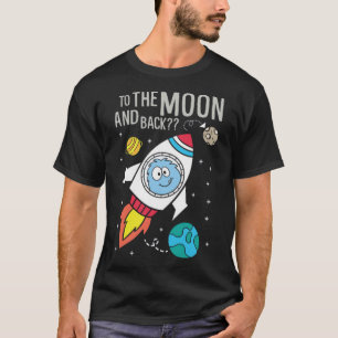 T-shirt Dessin de fusée et d'espace