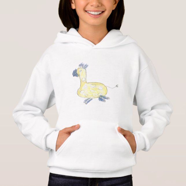 T-Shirt Dessin de Girafe  (Devant)