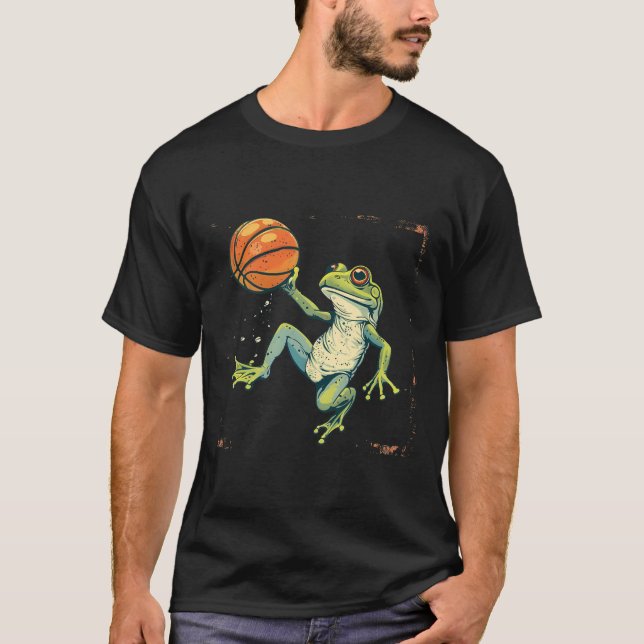 T-shirt Dessin de grenouille squelette Toad Artwork Amateu (Devant)