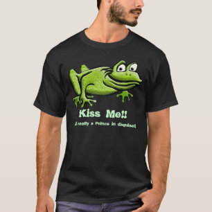 T-shirt Dessin de grenouille verte