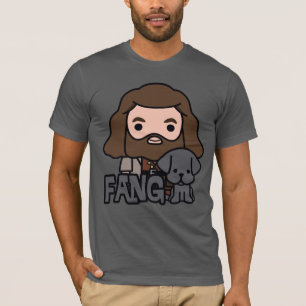 T-shirt Dessin de Hagrid et Fang