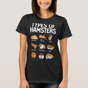 T-shirt Dessin de hamster drôle pour hommes femmes garçons