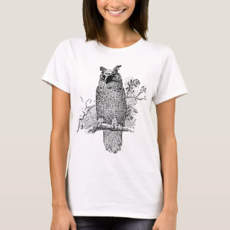 T-shirt Dessin de hibou