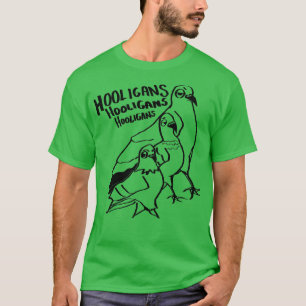 T-shirt Dessin de Hooligans Pigeon