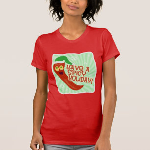 T-shirt Dessin de la devise de vacances épicé