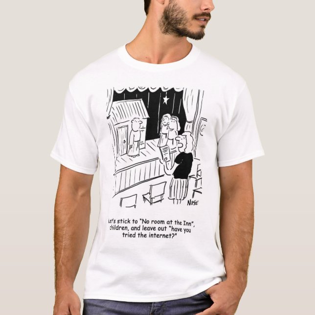 T-shirt Dessin de la Nativité (Devant)