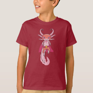 T-shirt Dessin de l'Axolotl Luchador