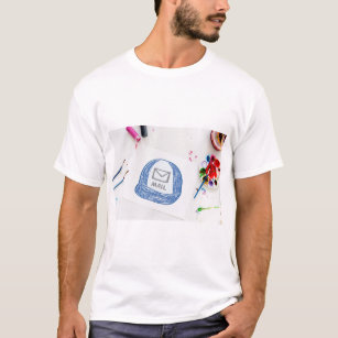 T-shirt Dessin de l'casquette de mailman