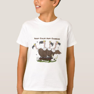 T-shirt Dessin de l'humour vautours drôle