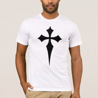 T-shirt dessin de maillot de croix pour hommes