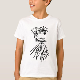T-shirt dessin de monstre d'Imaginaire