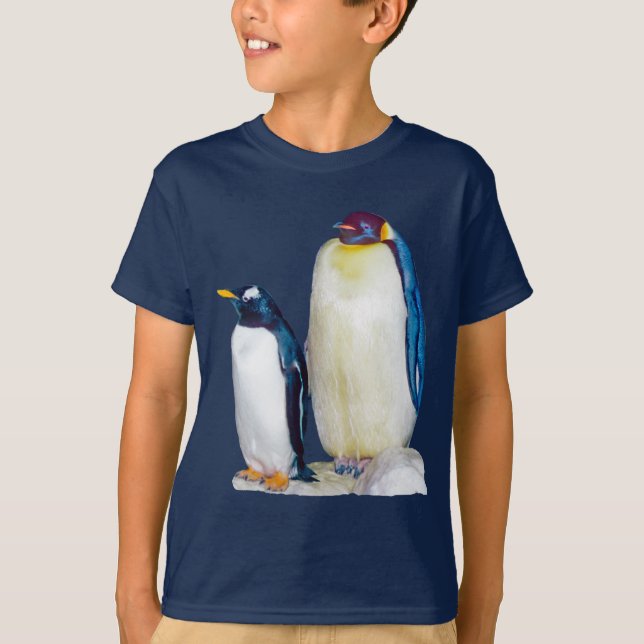 T-shirt Dessin de pingouins (Devant)