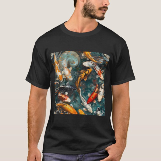 T-shirt Dessin de poisson koi (Devant)