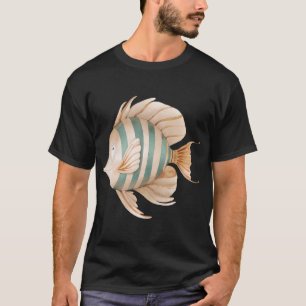 T-shirt Dessin de poisson vintage mignon