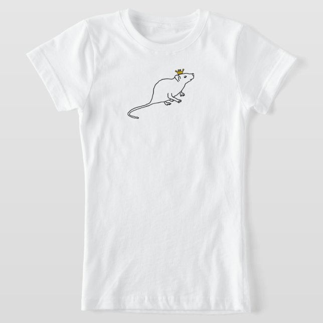 T-Shirt dessin de roi des rats (Poser)