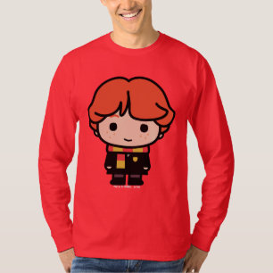 T-shirt Dessin de Ron Weasley en personnage de dessin anim