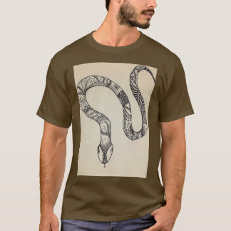 T-shirt Dessin de serpent