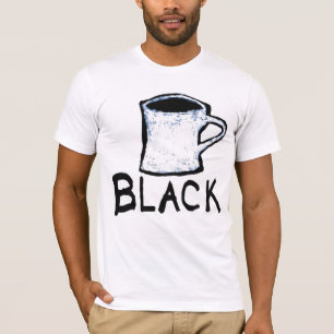 T-shirt Dessin de tasse de café de Vonnegut