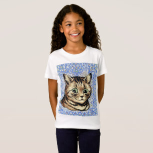 T-Shirt Dessin de tête de chat par Louis Wain