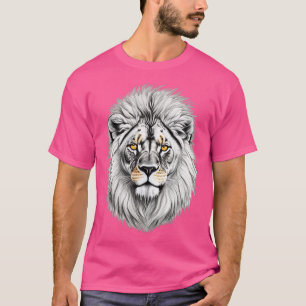 T-shirt Dessin de tête de lion