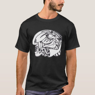 T-shirt Dessin d'encre à trois aspects