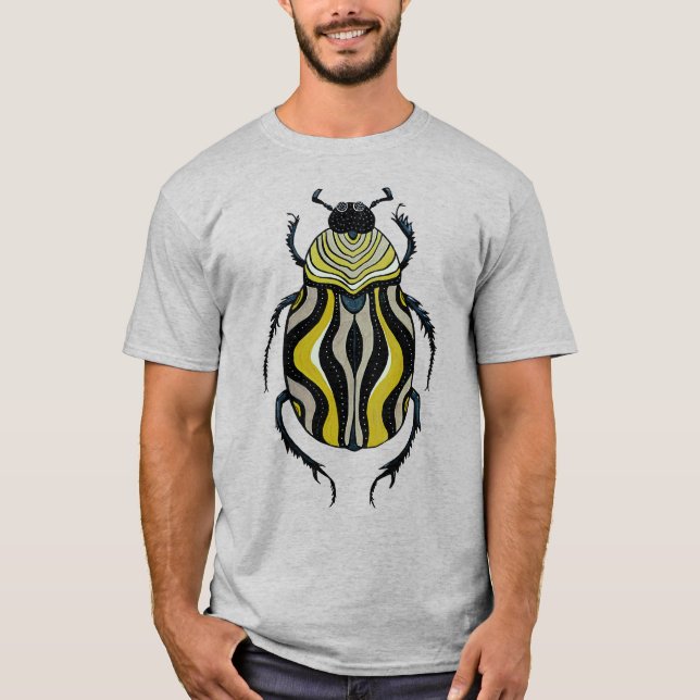 T-shirt Dessin d'encre de dendroctone Ink Insect Lover (Devant)