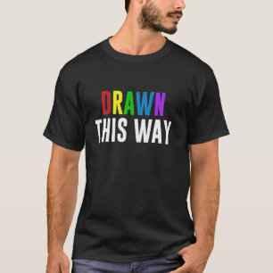 T-shirt Dessin Dessiné De Cette Façon