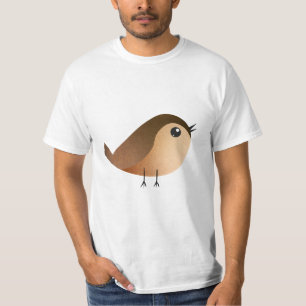 T-shirt Dessin d'Oiseau de Bruant